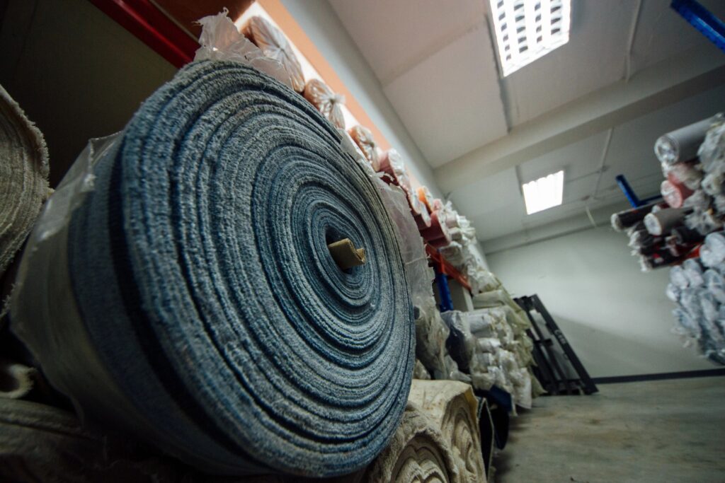 jeans fabric close up